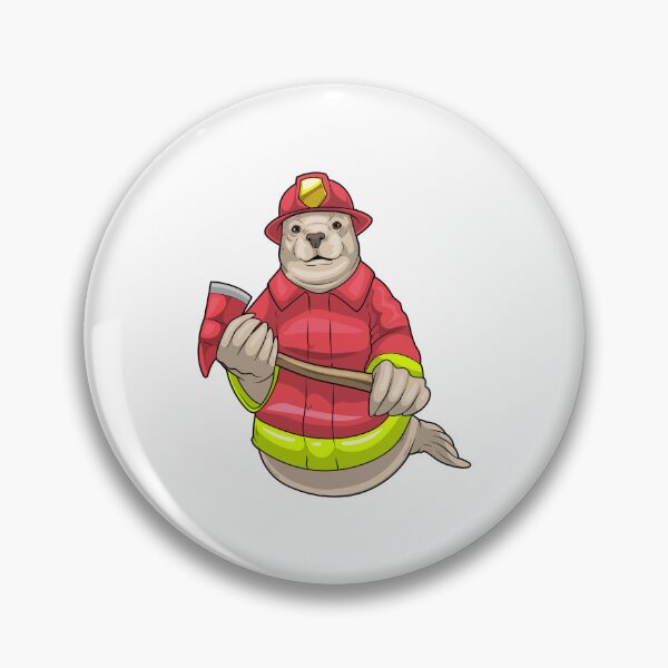 Item preview, Seal Firefighter Axe Fire department designed and sold by Snabdesign84.
