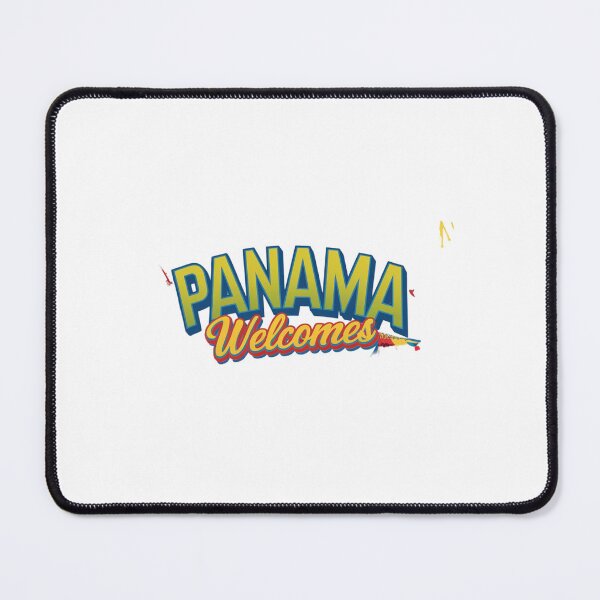Item preview, Panama Welcomes Flag Map Panama Canal, Panama City designed and sold by AnimalsDH305.
