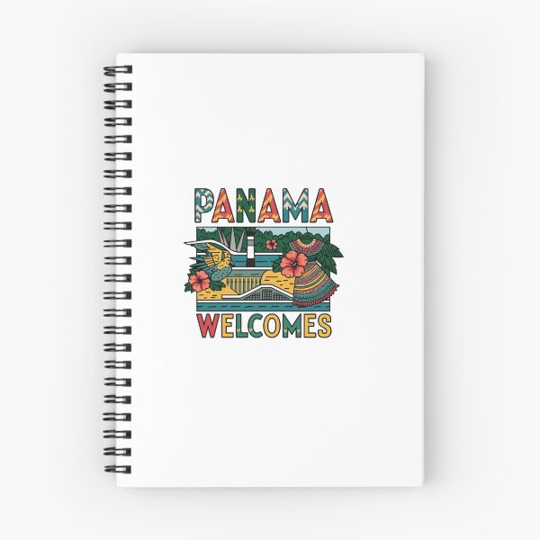 Item preview, Panama Welcomes Flag Map Panama Canal, Panama City designed and sold by AnimalsDH305.