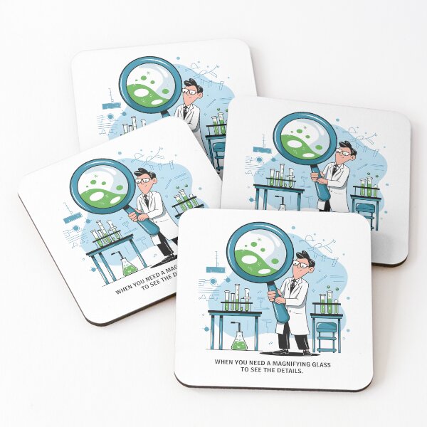 Item preview, Scientist With A Giant Magnifying Glass designed and sold by wzetart.