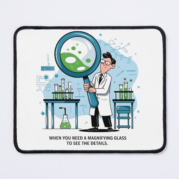 Item preview, Scientist With A Giant Magnifying Glass designed and sold by wzetart.