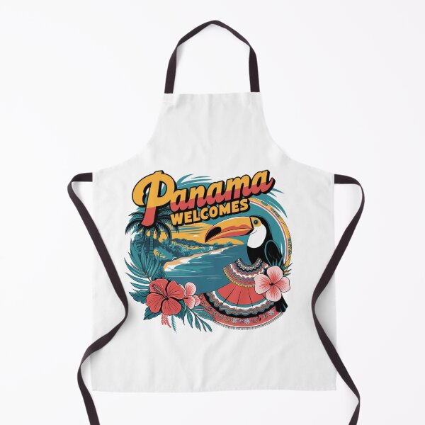 Item preview, Panama Welcomes Flag Map Panama Canal, Panama City designed and sold by AnimalsDH305.