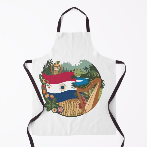 Item preview, Paraguay Welcomes Flag Map Asunción, Paraguay River, Chaco designed and sold by AnimalsDH305.