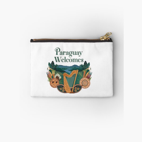 Artikelvorschau, Paraguay begrüßt Flaggenkarte Asunción, Fluss Paraguay, Chaco entworfen und verkauft von AnimalsDH305.