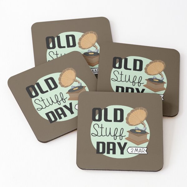 Item preview, 2 March Old Stuff Day - Wacky Holidays designed and sold by ChemicalXShop.
