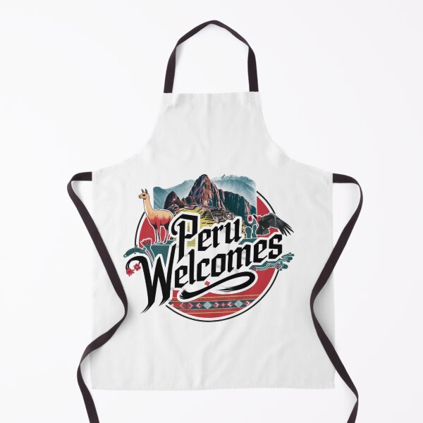 Item preview, Peru Welcomes Flag Map Machu Picchu, Cusco, Lima designed and sold by AnimalsDH305.