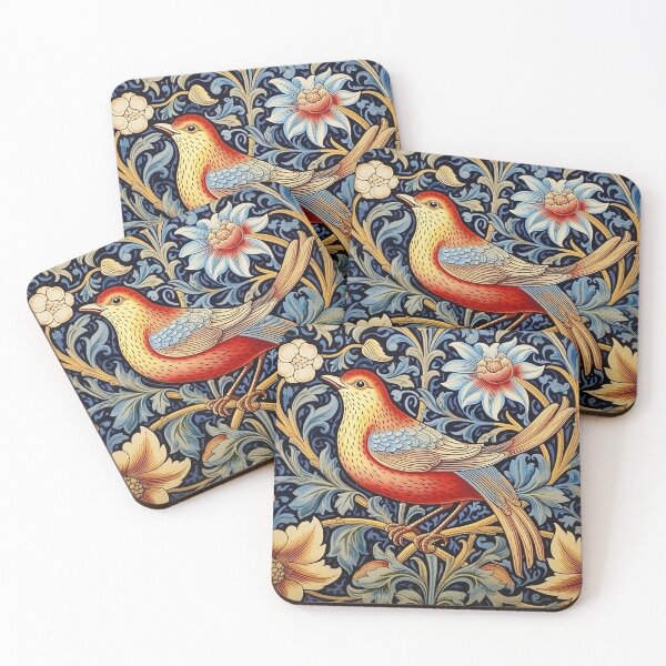 Item preview, William Morris "Bird Whispering - The Language of the Skies" designed and sold by ArtHouseNiklas.