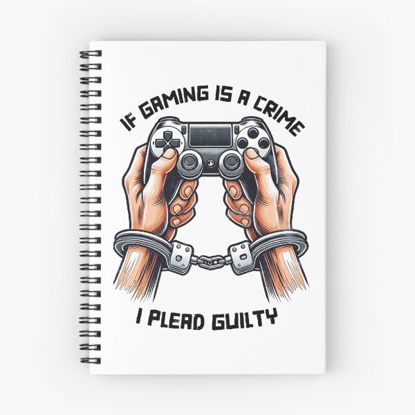 Item preview, If Gaming Is a Crime, I Plead Guilty designed and sold by GameLoreGifts.