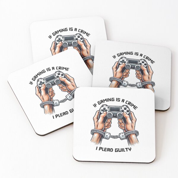 Item preview, If Gaming Is a Crime, I Plead Guilty designed and sold by GameLoreGifts.