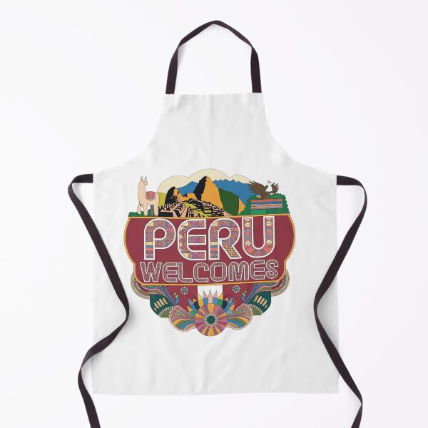Item preview, Peru Welcomes Flag Map Machu Picchu, Cusco, Lima designed and sold by AnimalsDH305.
