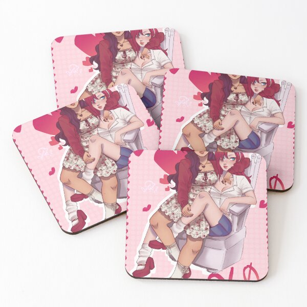 Item preview, Valentines Aphmau and Ivy art  designed and sold by quinnsquid.