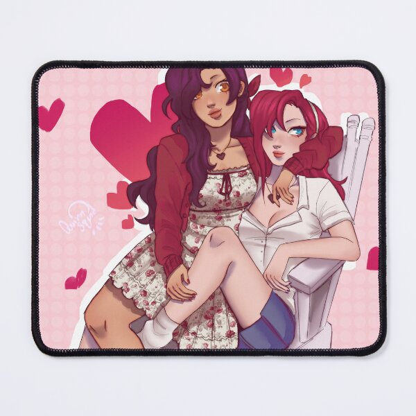 Item preview, Valentines Aphmau and Ivy art designed and sold by quinnsquid.