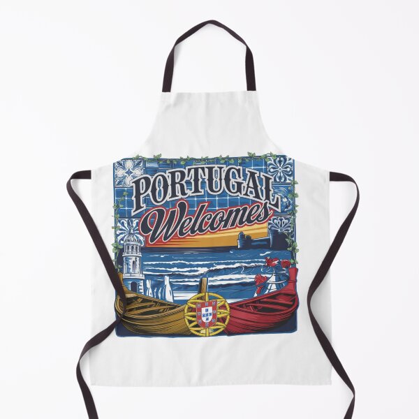 Item preview, Portugal Welcomes Flag Map Lisbon, Porto, Duero River designed and sold by AnimalsDH305.