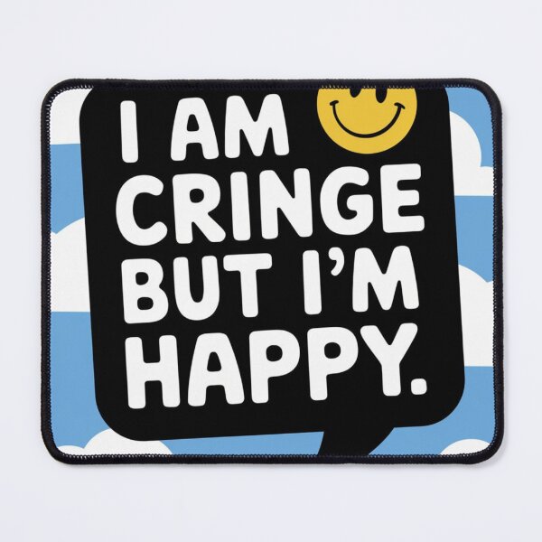 Item preview, Happy Cringe Smiling Emoji designed and sold by ShirtLife1.
