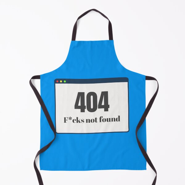 Item preview, 404 F*cks Not Found, Funny Quote designed and sold by 2ndSketch.