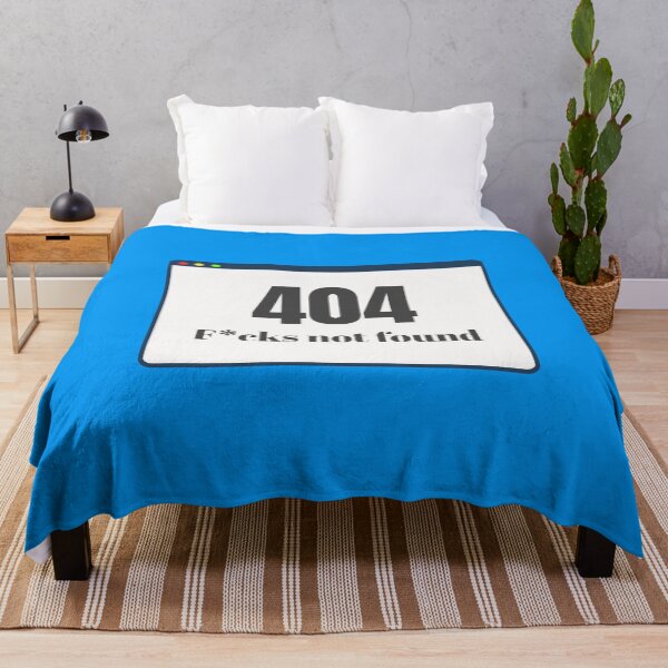 Item preview, 404 F*cks Not Found, Funny Quote designed and sold by 2ndSketch.