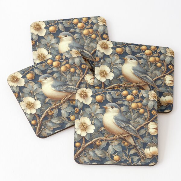 Item preview, William Morris "Feathers of Liberty - Birds in Perfection" designed and sold by ArtHouseNiklas.