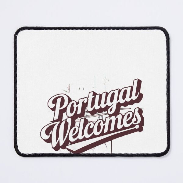 Item preview, Portugal Welcomes Flag Map Lisbon, Porto, Duero River designed and sold by AnimalsDH305.