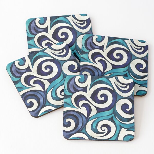 Item preview, New Zealand Paua Māori Pattern Koru Design 344 designed and sold by GrinGalore.