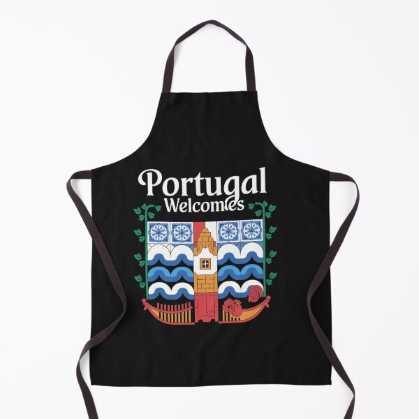 Item preview, Portugal Welcomes Flag Map Lisbon, Porto, Duero River designed and sold by AnimalsDH305.