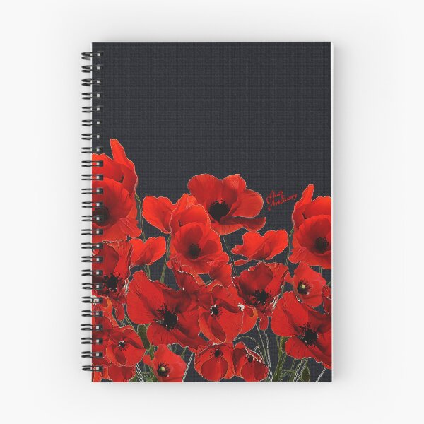 Item preview, Field of Poppy Flowers designed and sold by Fluid Artzworx.