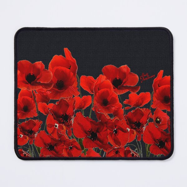 Item preview, Field of Poppy Flowers designed and sold by Fluid Artzworx.