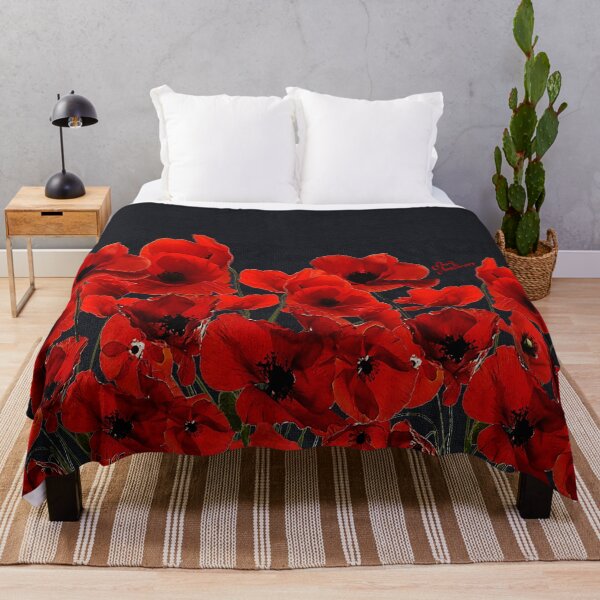 Item preview, Field of Poppy Flowers designed and sold by Fluid Artzworx.