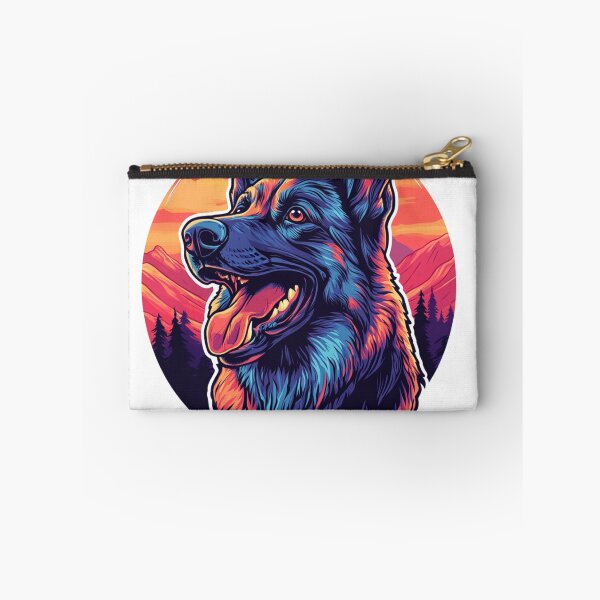 Item preview, German Shepherd Sticker designed and sold by NicolasGlowArt.