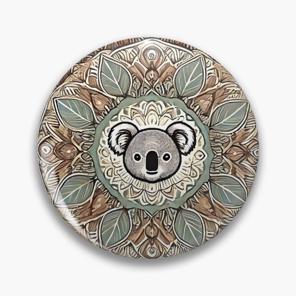 Item preview, Intricate koala mandala art   designed and sold by Koalangel.