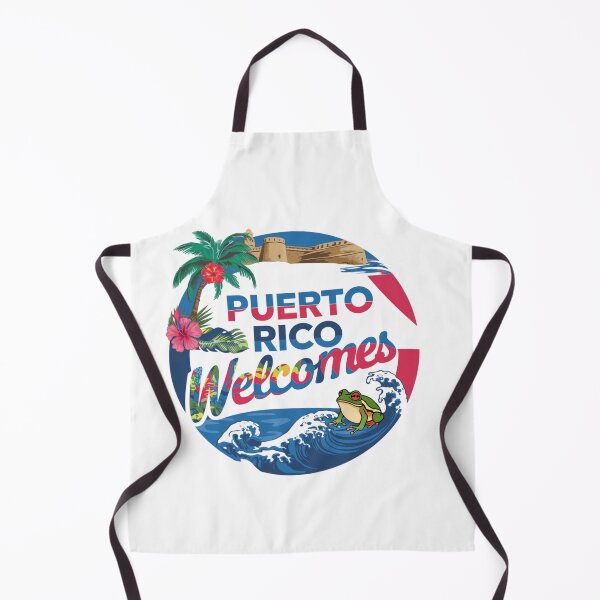 Item preview, Puerto Rico Welcomes Flag Map San Juan, El Yunque designed and sold by AnimalsDH305.
