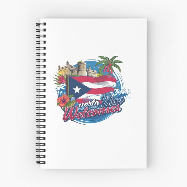Item preview, Puerto Rico Welcomes Flag Map San Juan, El Yunque designed and sold by AnimalsDH305.