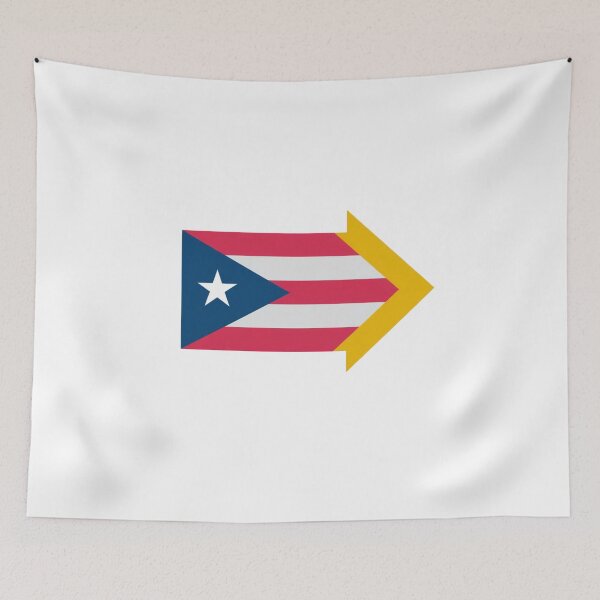 Item preview, Puerto Rico Welcomes Flag Map San Juan, El Yunque designed and sold by AnimalsDH305.