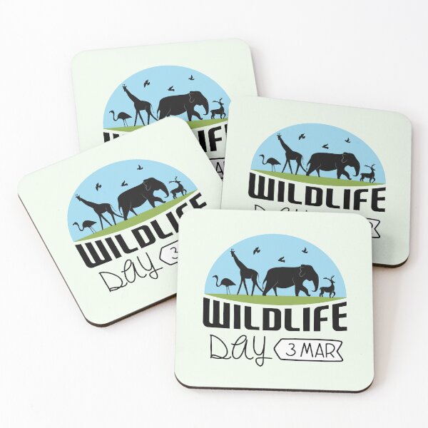 Item preview, 3 March Wildlife Day - Wacky Holidays designed and sold by ChemicalXShop.