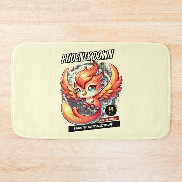 Item preview, Phoenix Down Gamer Party Revival, Bring The Party Back To Life designed and sold by 2ndSketch.