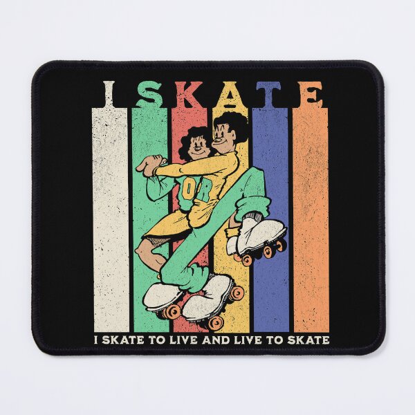 Item preview, I Skate Couple Skaters 1 designed and sold by RobScottCreates.