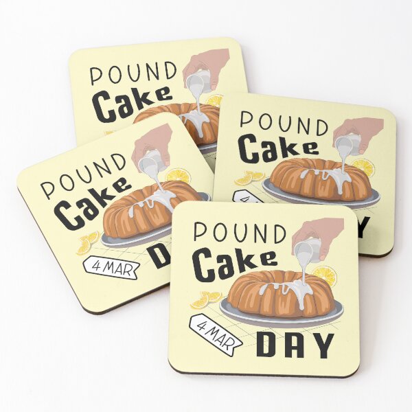 Item preview, 4 March Pound Cake - Wacky Holidays designed and sold by ChemicalXShop.