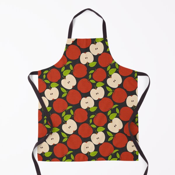 Item preview, Cartoon red apples. Black background designed and sold by trefail.