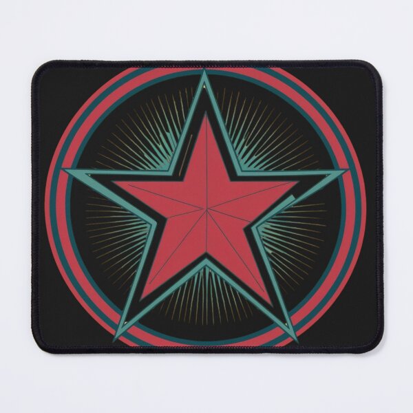Item preview, Pentacle, Red Circle In Star Pentagram designed and sold by FroggyFly Designs.