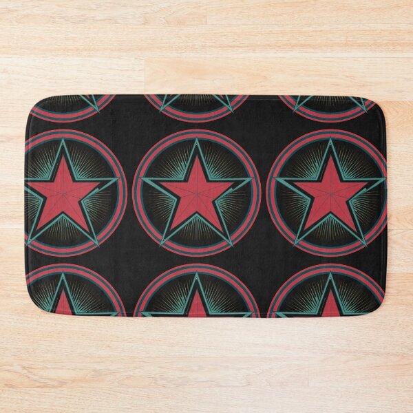 Item preview, Pentacle, Red Circle In Star Pentagram designed and sold by FroggyFly Designs.