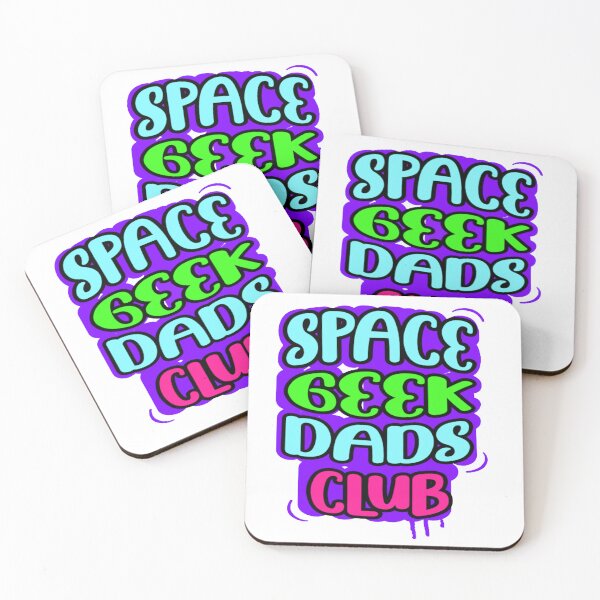Item preview, Space Geek Dads Club - Futuristic and geeky designed and sold by Phoenix Créations.