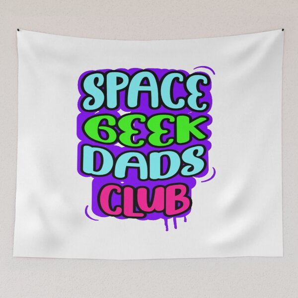 Item preview, Space Geek Dads Club - Futuristic and geeky designed and sold by Phoenix Créations.