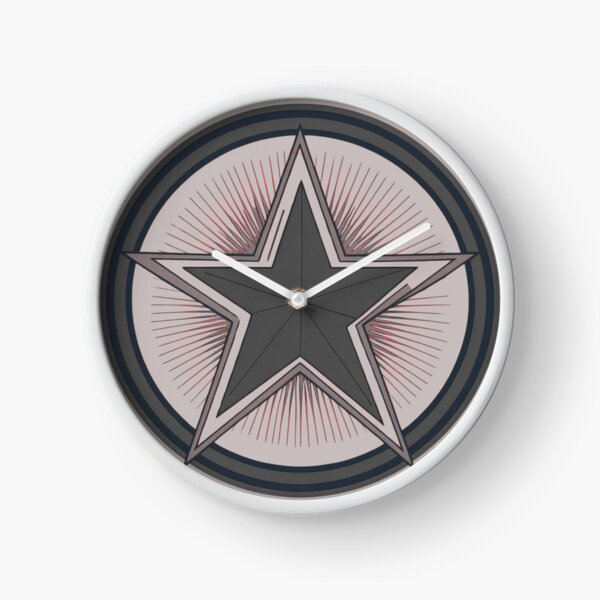 Item preview, Big Star in Circle, Pentacle Pentagram Symbol designed and sold by FroggyFly Designs.