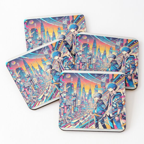 Item preview, Futuristic Anime Metropolis designed and sold by Imaginarium of Chaos falcon88 .
