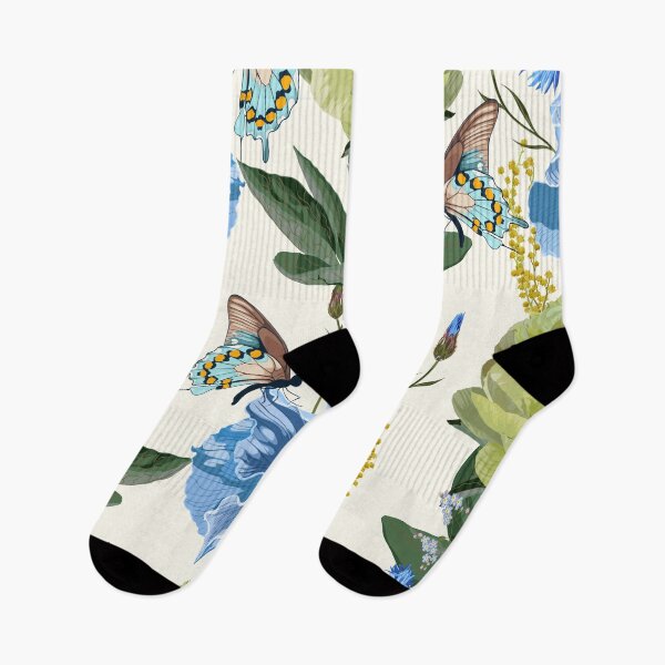 Item preview, Seamless pattern with yellow blue flowers. designed and sold by MatyKotiv.
