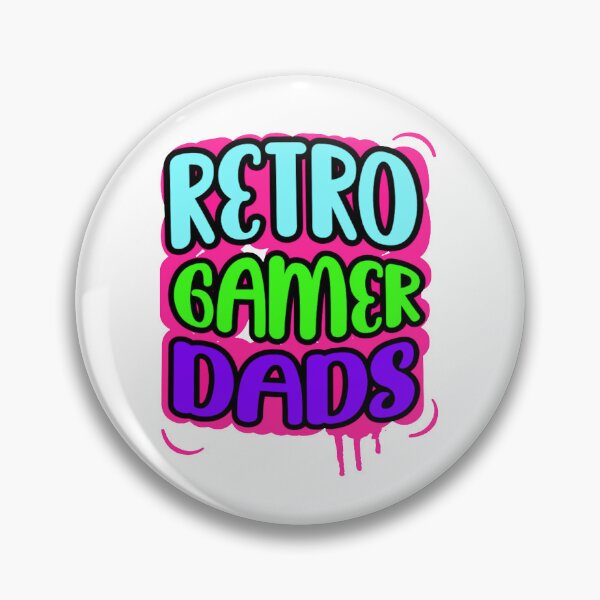 Item preview, Retro Gamer Dads - Futuristic and geeky designed and sold by Phoenix Créations.