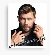 Chris Hemsworth Canvas Print
