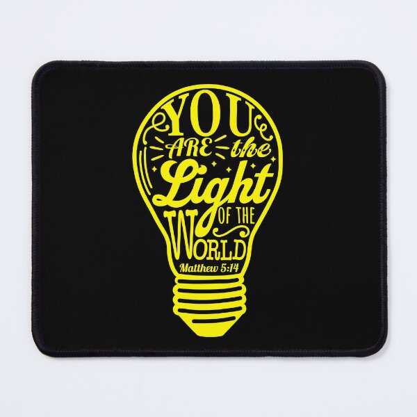 Item preview, You Are The Light Of The World - Matthew 5:14 designed and sold by plushism.