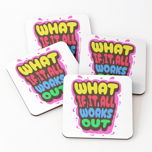 Item preview, What if it all works out colourful designed and sold by Minimum-Rage.