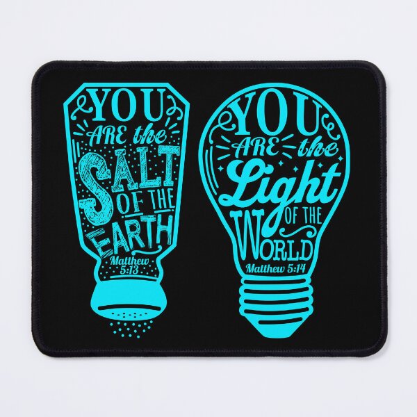Item preview, You Are The Salt Of The Earth And Light Of The World - Matthew 5:13-14 designed and sold by plushism.