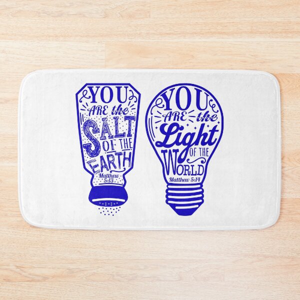 Item preview, You Are The Salt Of The Earth And Light Of The World - Matthew 5:13-14 designed and sold by plushism.